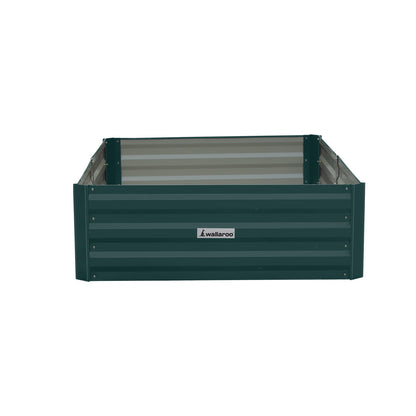 Wallaroo Garden Bed 150 x 90 x 30cm Galvanized Steel - Green