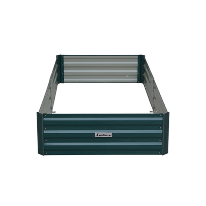 Wallaroo Garden Bed 210 x 90 x 30cm Galvanized Steel - Green