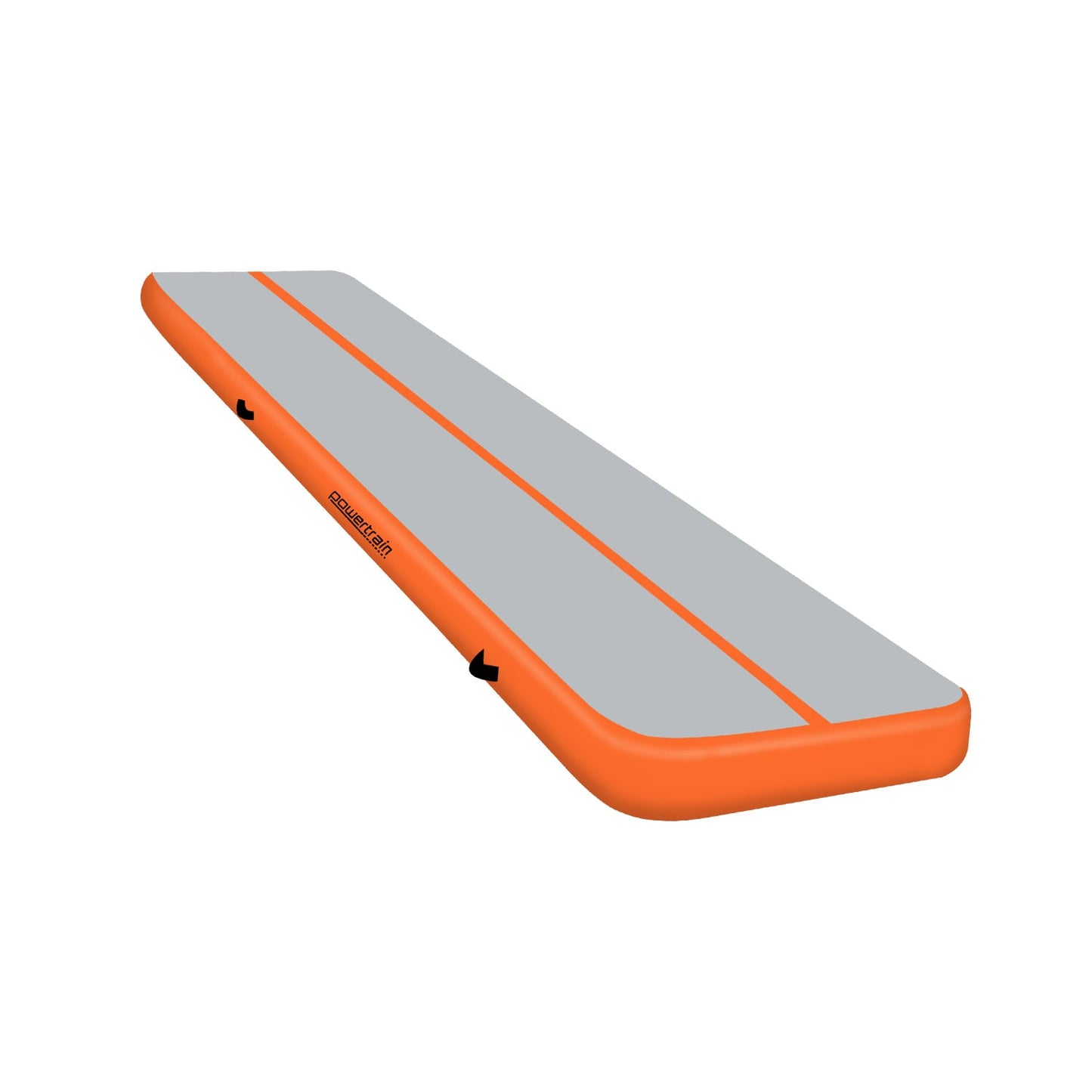 Powertrain Airtrack 20cm Thick 3m x 1m Inflatable Gymnastics Tumbling Mat Air Track - Orange