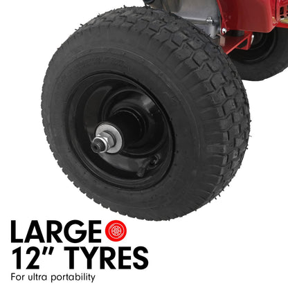 Ducar 20 Ton Petrol Hydraulic Log Splitter Wood Timber Firewood Block Cutter