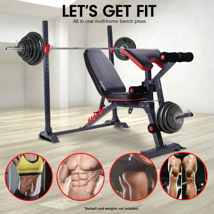 Powertrain Adjustable Weight Bench Home Gym Bench Press - 301