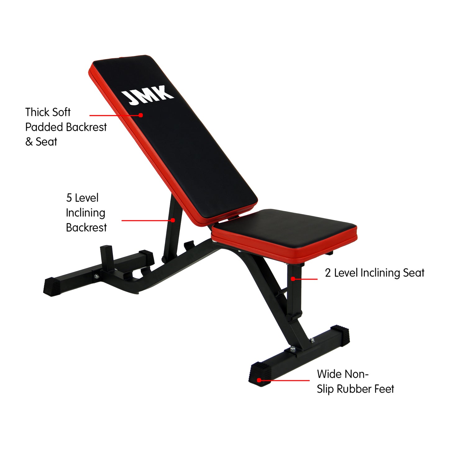 Powertrain Adjustable Incline Decline Home Gym Bench