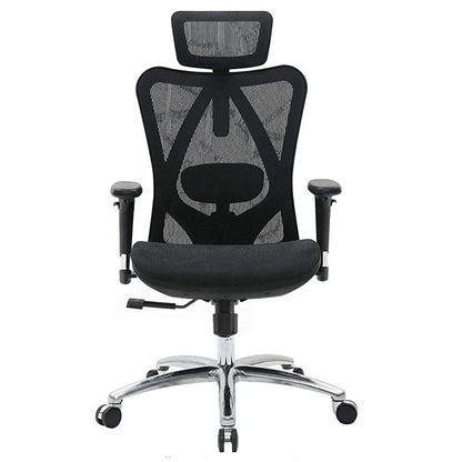 Sihoo M57 Ergonomic Office Chair, Computer Chair Desk Chair High Back Chair Breathable,3D Armrest and Lumbar Support Grey without Footrest