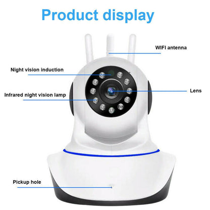 1080P 2MP IP Cameras WIFI Wireless Home Security Camera Surveillance 2-Way Audio CCTV Baby Monitor