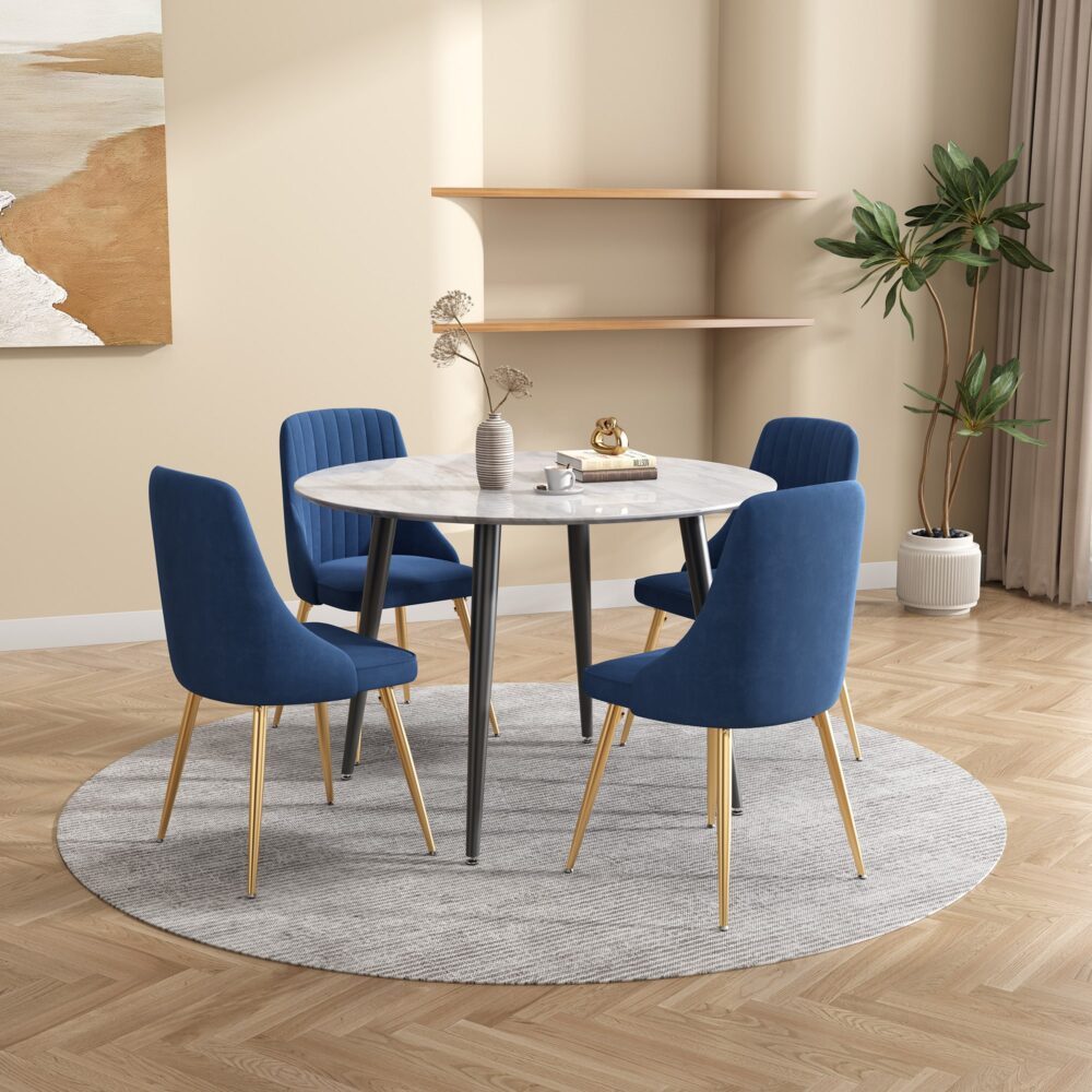 Ocean Velvet Dining Set