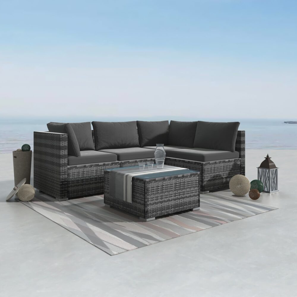 Outdoor Modular Lounge Sofa Bondi -Grey