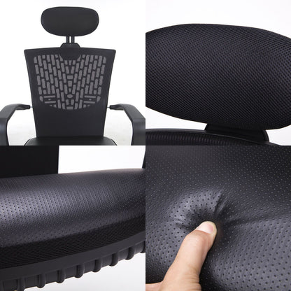 Ergonomic Korean Office Chair CHILL BLACK