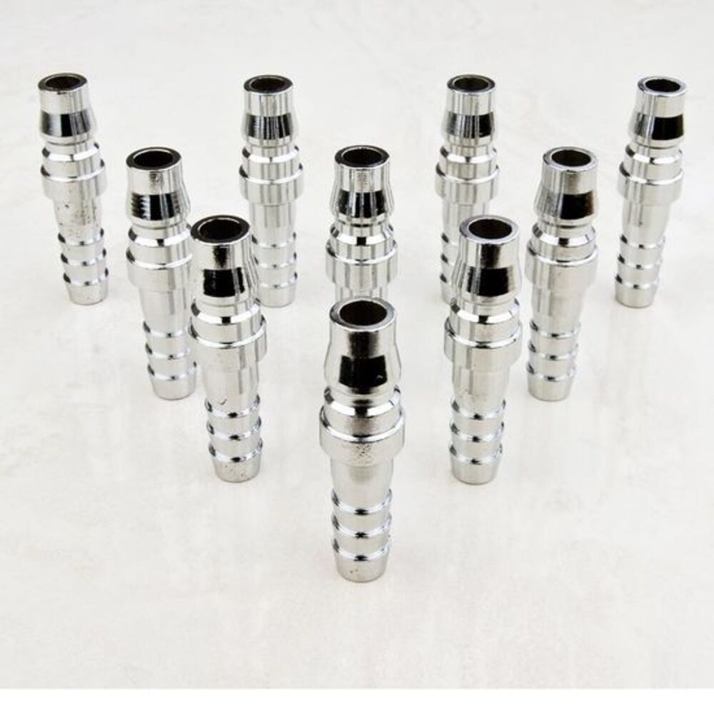 10X 1/4" Nitto Type Male Air Coupling Coupler Fitting Connector 5 x 1.5cm