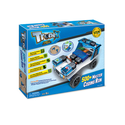 Tronex 500+ Master Coding Run Car STEM Toy Build Your Own Learning Kit