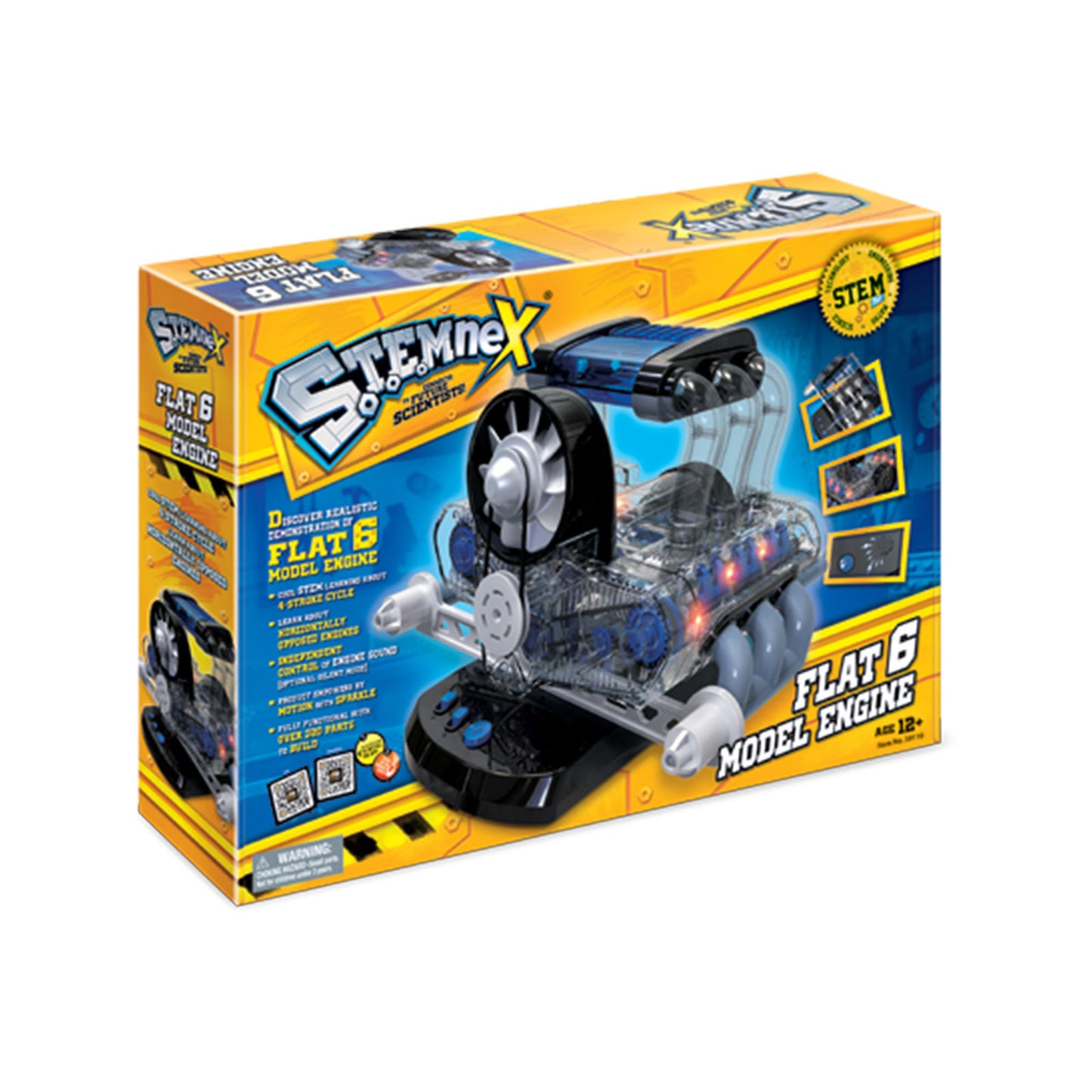 Stemnex Flat 6 Model Engine STEM Toy Build Your Own Learning Kit