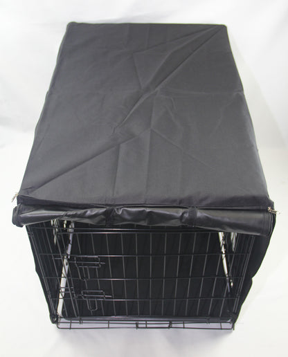 YES4PETS 24' Portable Foldable Dog Cat Rabbit Collapsible Crate Pet Cage with Cover