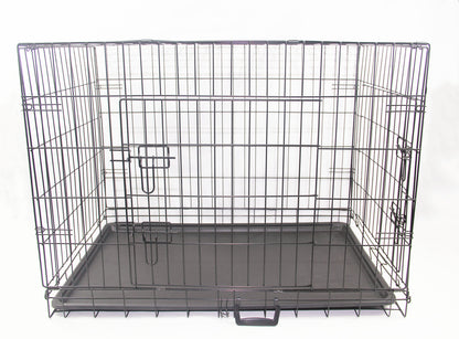 YES4PETS 42' Portable Foldable Dog Cat Rabbit Collapsible Crate Pet Rabbit Cage with Cover