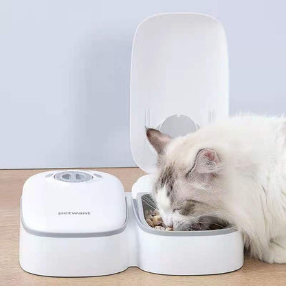 2 Meal Automatic Pet Food Feeder Timer for Dogs, Puppies & Cats