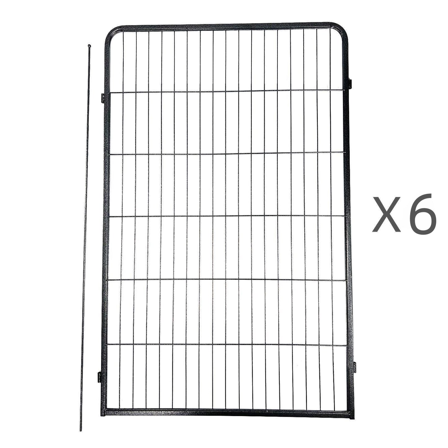 YES4PETS 6 Panel 120 cm Heavy Duty Pet Dog Cat Rabbit Playpen Fence