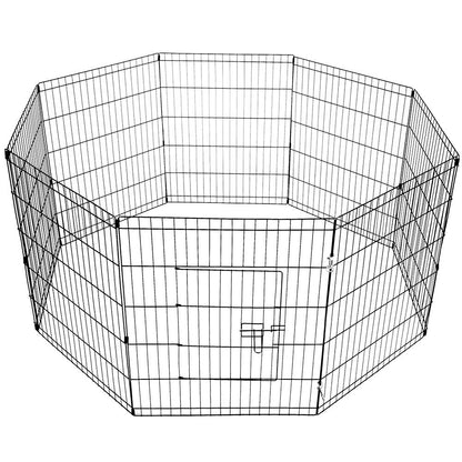 YES4PETS 30' Dog Pet Playpen Exercise Puppy Enclosure Fence with cover