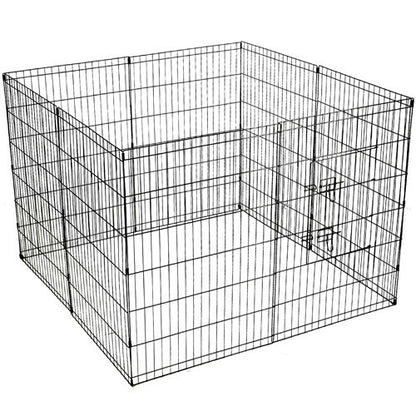 YES4PETS 36' Dog Rabbit Playpen Exercise Puppy Cat Enclosure Fence With Cover