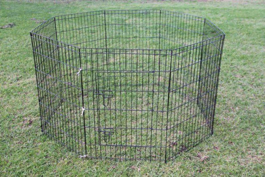 YES4PETS 120 cm 8 Panel Pet Dog Playpen Exercise Chicken Cage Puppy Crate Enclosure Cat Fence