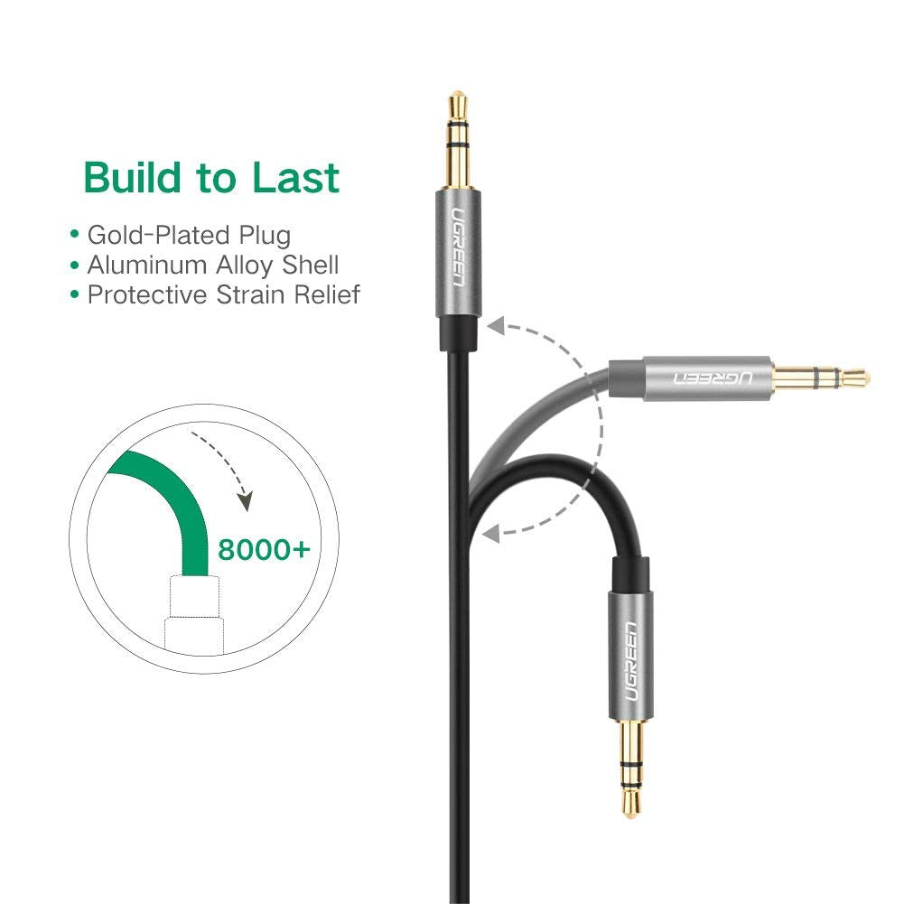 UGREEN 3.5mm male to 3.5mm male cable 5M (10737)