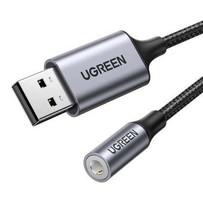 UGREEN 30757 USB to 3.5mm Audio Jack Sound Card Adapter