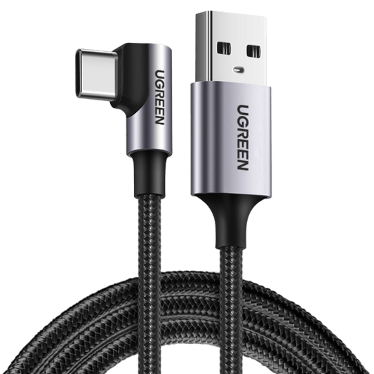 UGREEN 70255 USB-A to 90 Degree Angle USB-C Cable 3M