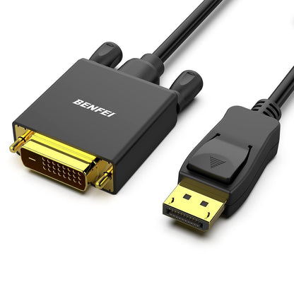 BENFEI DisplayPort to DVI 1.8m (6 Feet) Cable