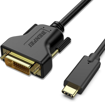 BENFEI USB C to DVI Cable 1.8m