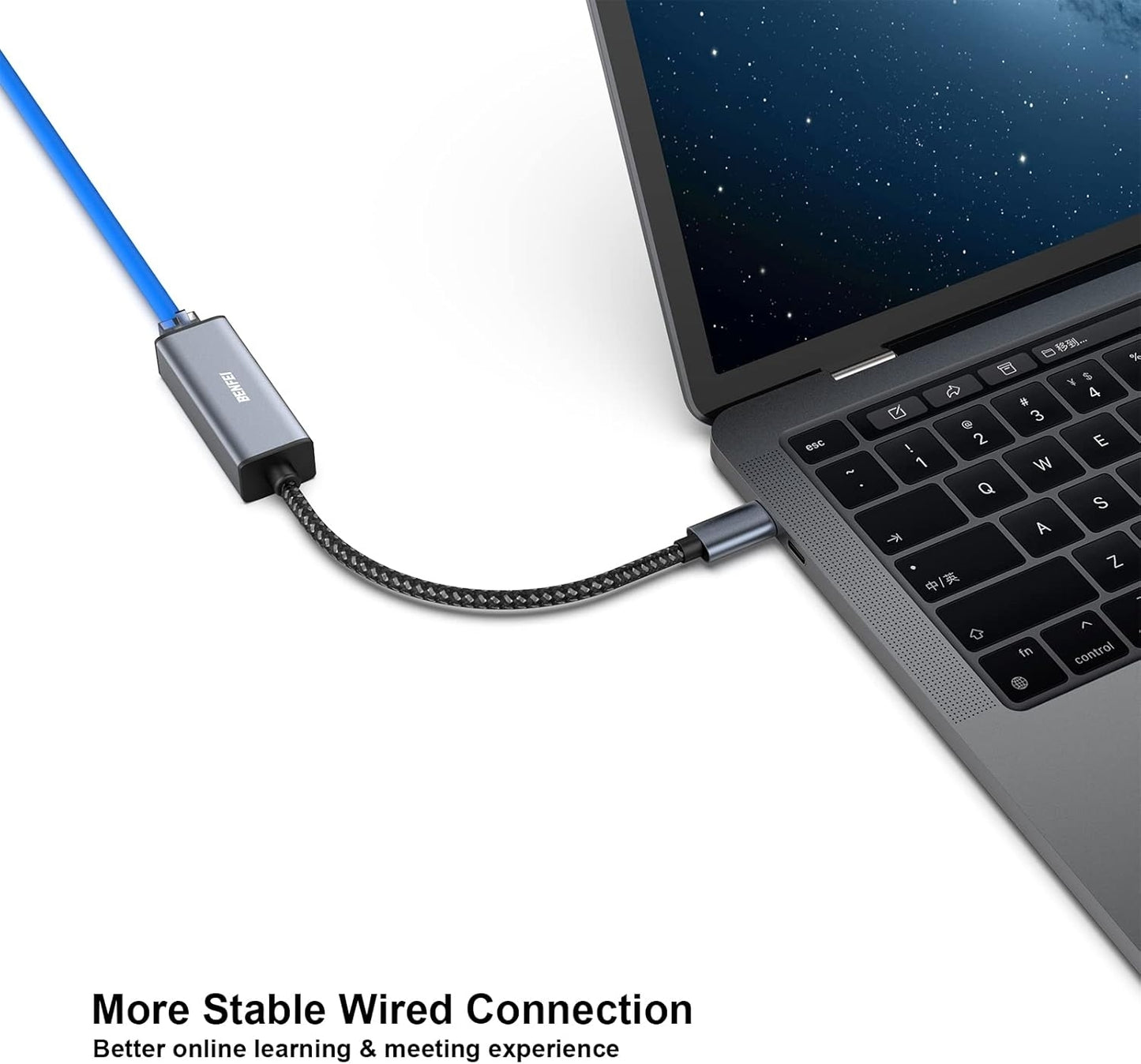 BENFEI USB-C to Ethernet Adapter (Thunderbolt 3 to RJ45)