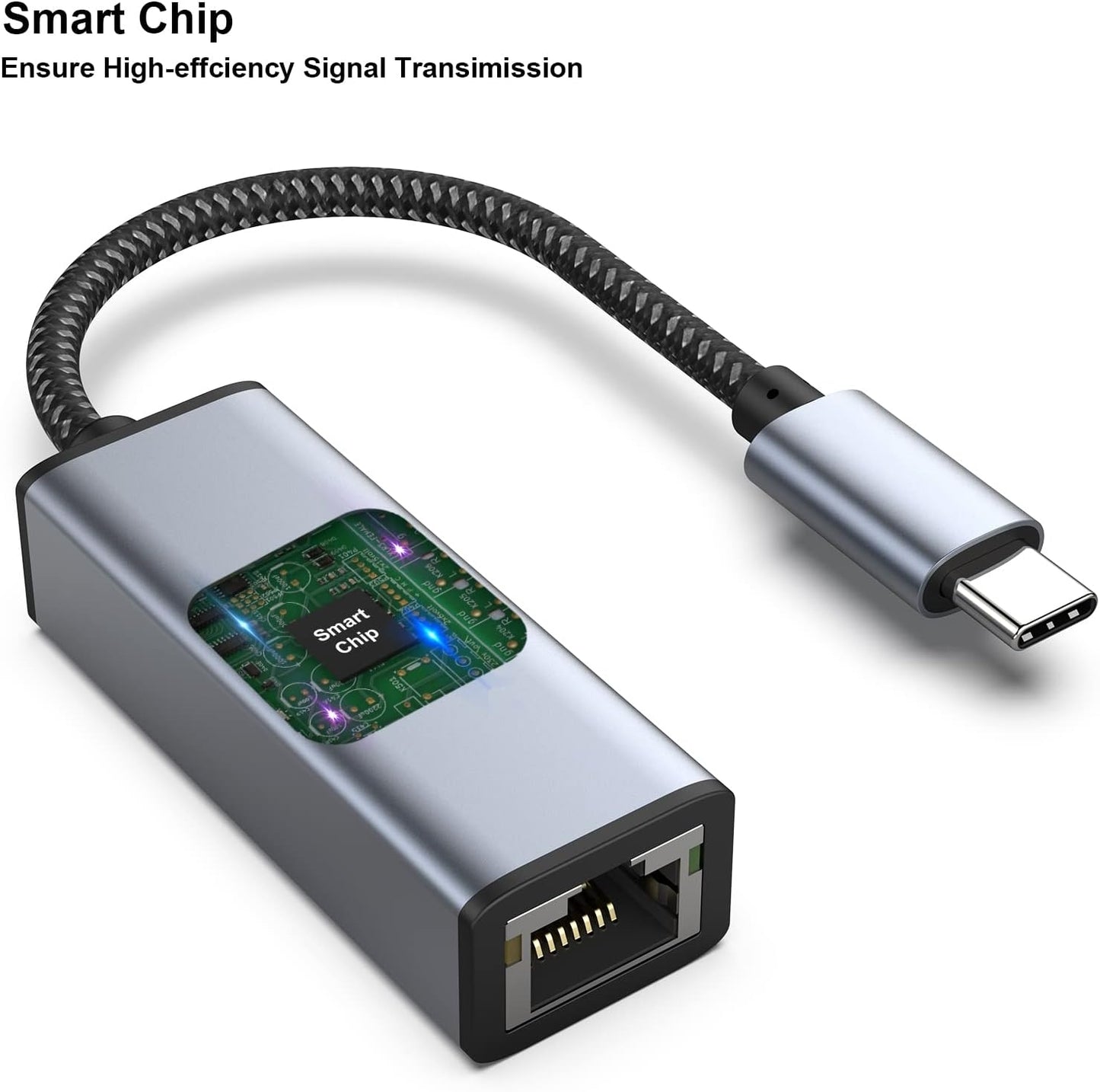 BENFEI USB-C to Ethernet Adapter (Thunderbolt 3 to RJ45)