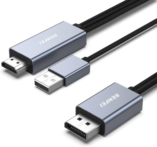 BENFEI  HDMI to DisplayPort Cable, 1.8M (6 Feet)