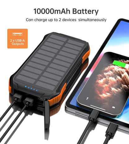 CHOETECH B658 10000mAh Solar Power Bank