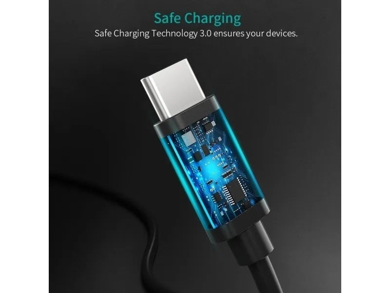 CHOETECH CC0001 USB-C to USB-C Cable USB3.1 Gen2 5V/3A 10 Gbps 0.5M