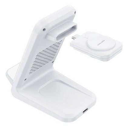 CHOETECH T608-F 15W 4-in-1 Wireless Charger Stand for iWatch and Samsung Watch