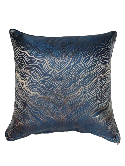 Atlantis Blue Designer Luxury Cushion