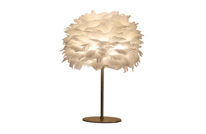 Feather Table Lamp