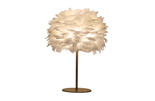 Feather Table Lamp