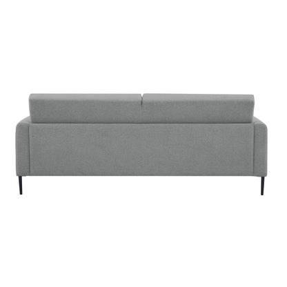 Ariya 3 Seater Sofa Fabric Uplholstered Lounge Couch - Light Grey