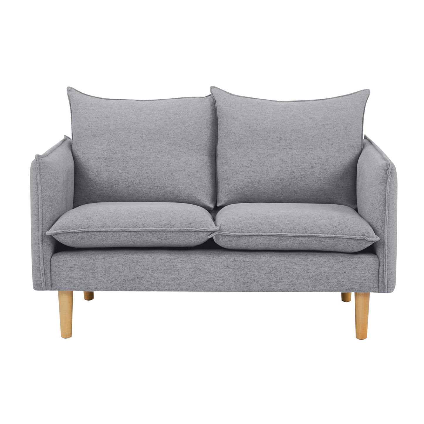 Sinatra 2 Seater Fabric Sofa Lounge Couch Grey