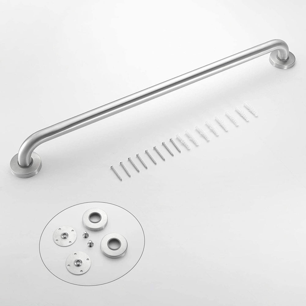 80cm Stainless Steel Handle for Shower Toilet Grab Bar Handle Bathroom Stairway Handrail Elderly Senior Assist