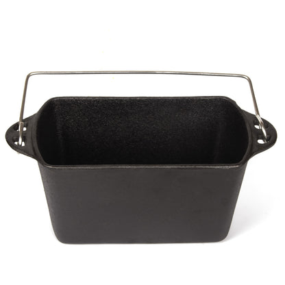 Cast Iron Bread Pan with Lid Non-Stick, Durable Loaf Pan for Perfect Baking