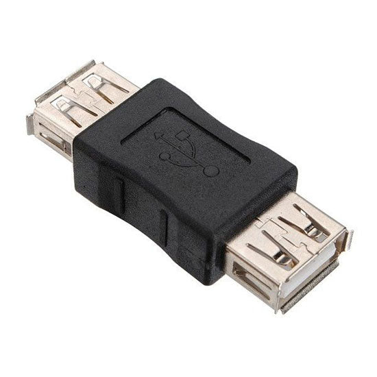 USB A Female To USB A Female Plug Coupler Adapter Connector Converter F/F