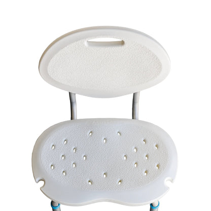 Adjustable Shower Chair With Backrest