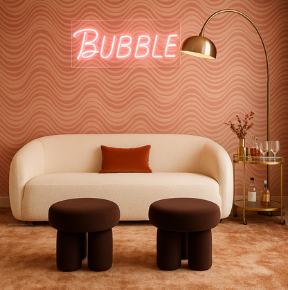 Interior Ave - Bentley Velvet Ottoman – Espresso