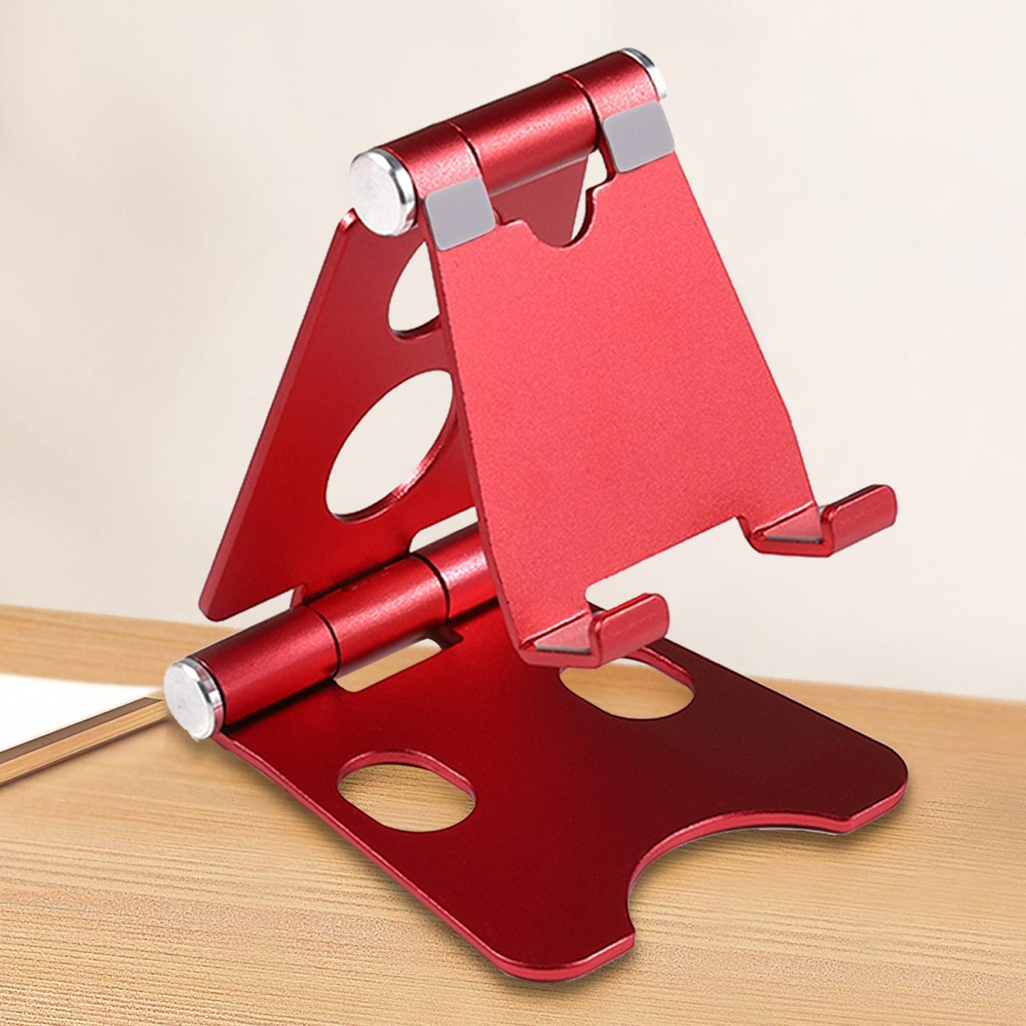 Mobax Phone Holder With Portable Multi-Function Metal Holder Foldable and Adjustable.