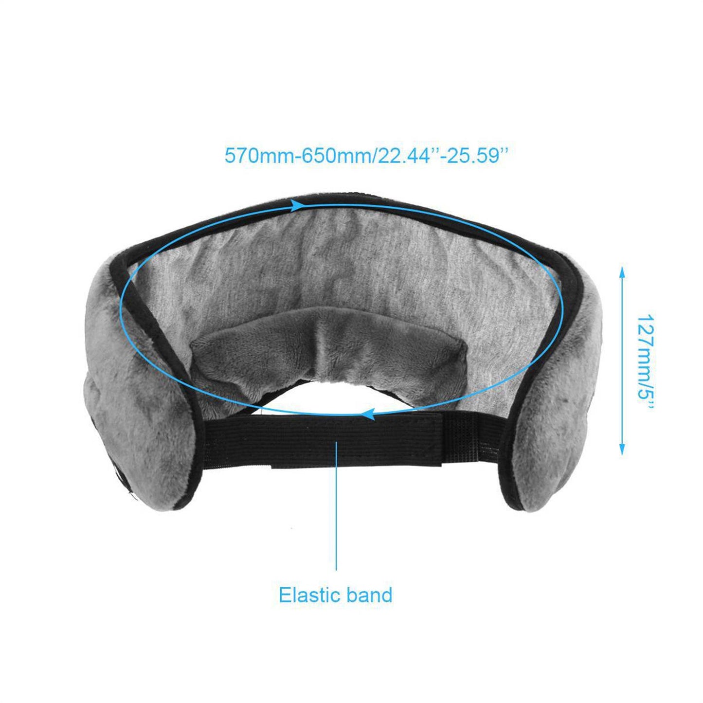 Mobax Bluetooth 5.0 Stereo Eye Mask Headphones Wireless for Sleep and Music