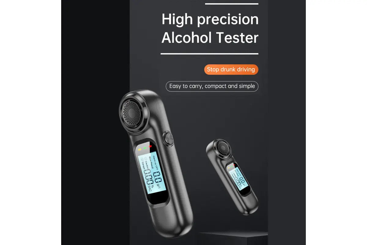 Breathalyser Breathtester Tester Alcohol Digital Personal Drink Mini Handbag Car - FREE POST