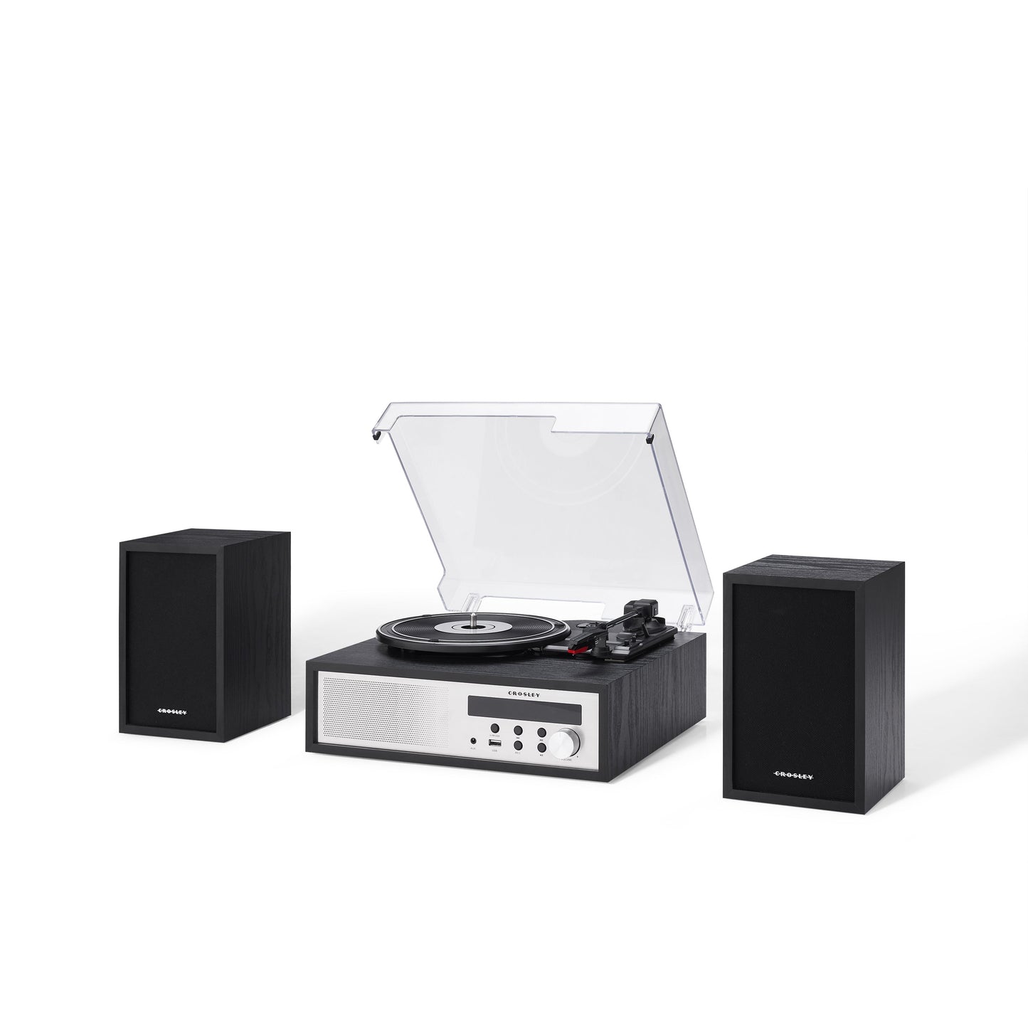 Crosley Sloane Shelf System Turntable - Black