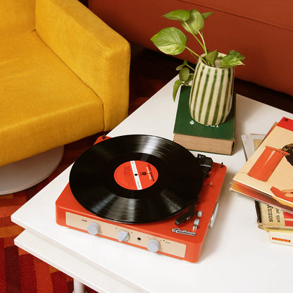 Gadhouse Brad MKII Record Player - Tangerine