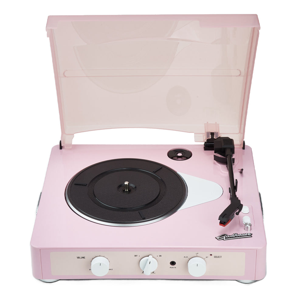 Gadhouse Brad MKII Record Player - Limited Edition Pink