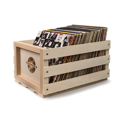 Gadhouse Brad MKII Record Player - Limited Edition Pink Pink + Bundled Record Storage Crate