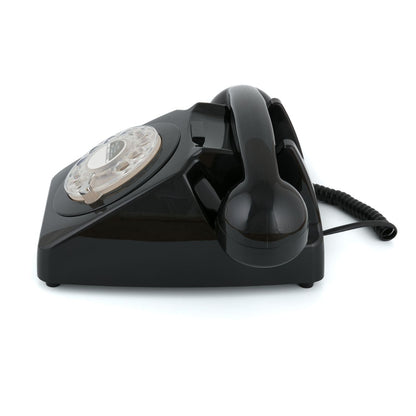 GPO Retro 746 Rotary Telephone - Black